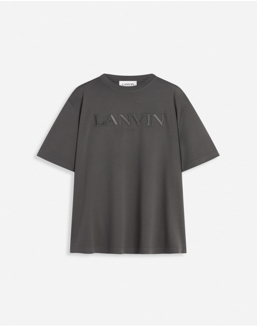 CLASSIC LANVIN PARIS EMBROIDERED T-SHIRT