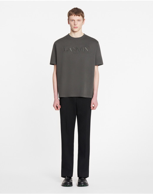 CLASSIC LANVIN PARIS EMBROIDERED T-SHIRT
