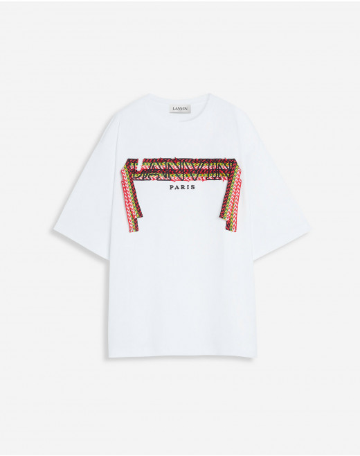 LANVIN CURB LACE T-SHIRT