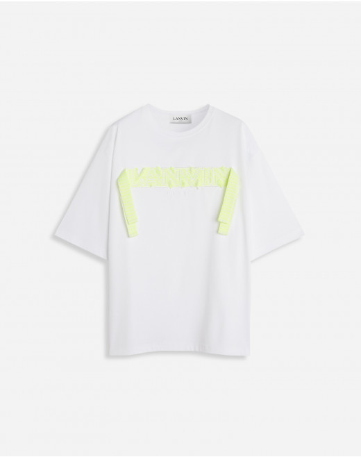 LANVIN CURB LACE T-SHIRT