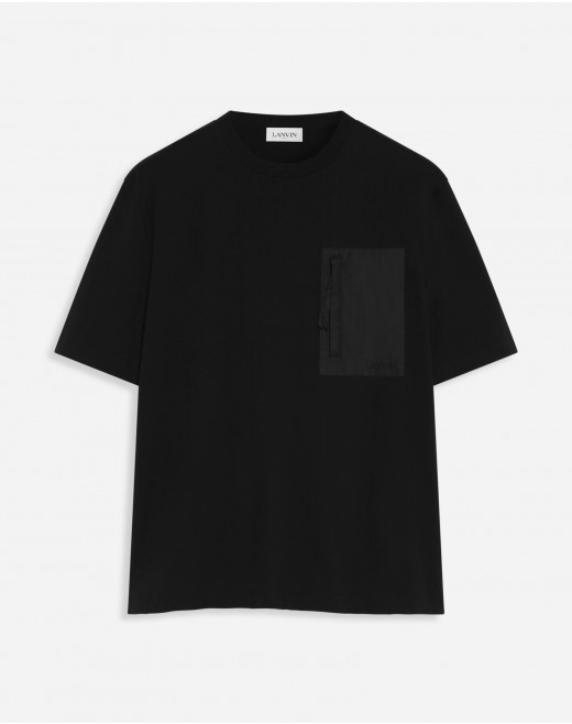 T-SHIRT WITH ZIP POCKET