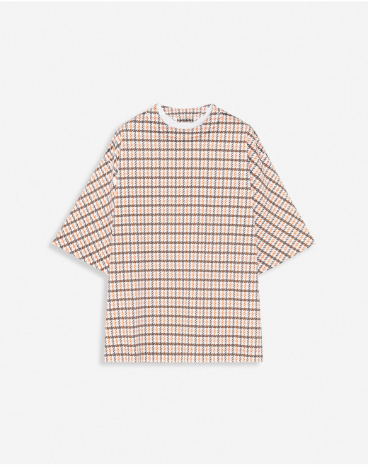 OVERPRINTED OVERSIZED T-SHIRT WITH LANVIN PARIS EMBROIDERY