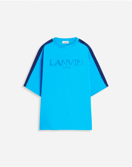 CURB SIDE LANVIN EMBROIDERED LOOSE-FITTING T-SHIRT