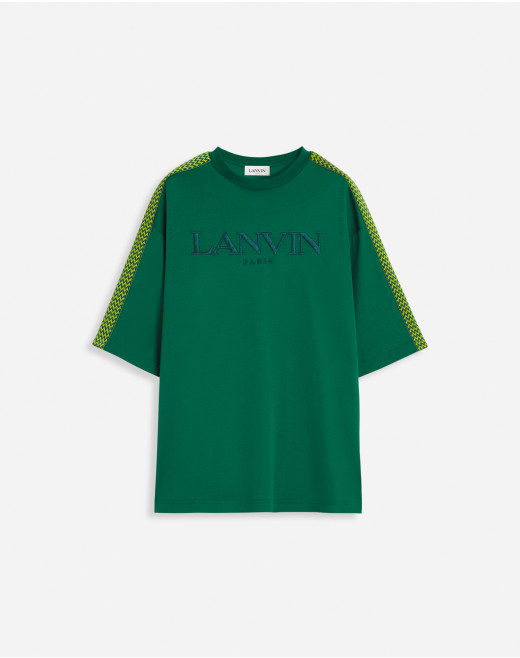 T-SHIRT AMPLE BRODÉ LANVIN SIDE CURB