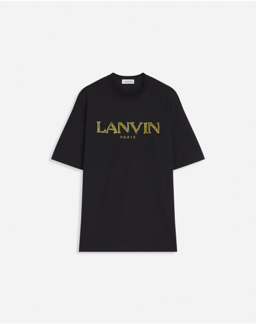 T-SHIRT CLASSIQUE BRODÉ RAPHIA LANVIN PARIS