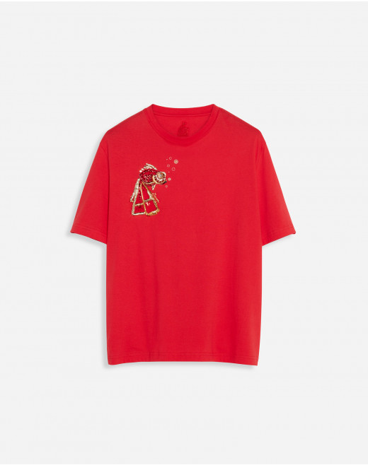 T-SHIRT BRODÉ GOLDFISH