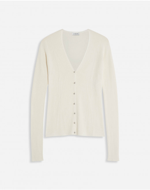 V-NECK CARDIGAN