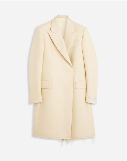 TAILORED STRAIGHT-FIT COAT