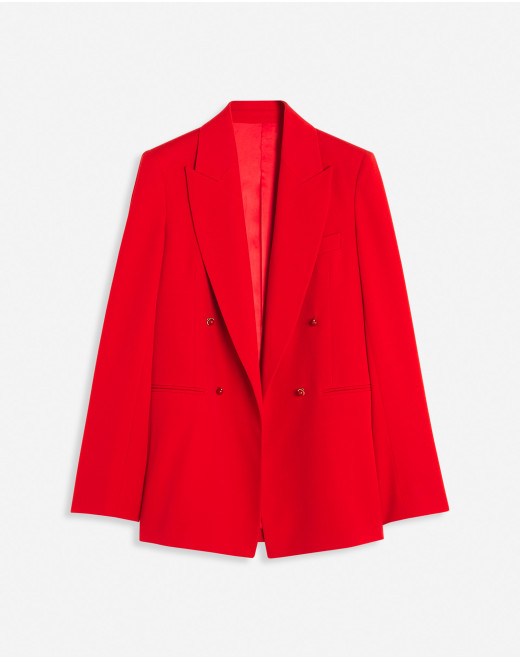 DOUBLE-BREASTED TAILORED BLAZER 