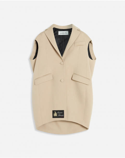 SLEEVELESS JACKET