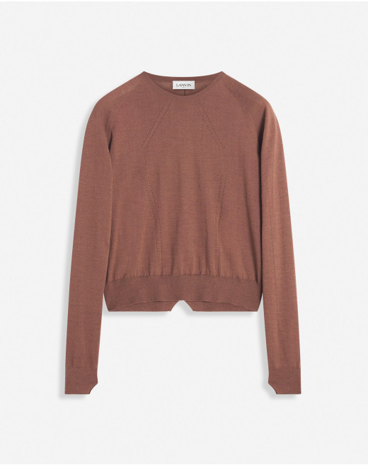 KNIT CREW-NECK SWEATER