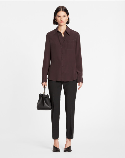 CLASSIC CREPE DE CHINE SHIRT