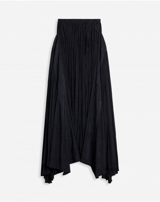 LONG PLEATED SKIRT