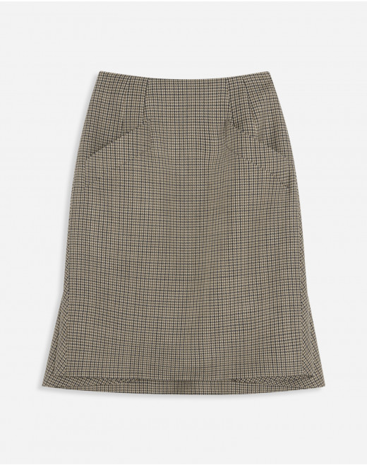 PENCIL SKIRT WITH CAPE 