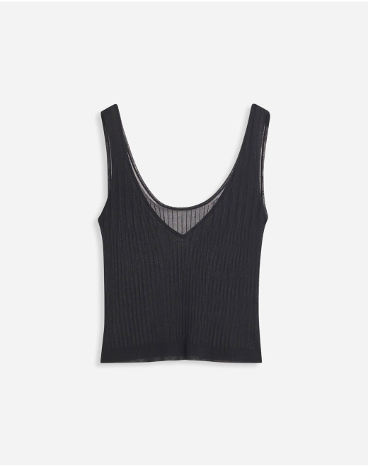 SHEER KNIT TANK