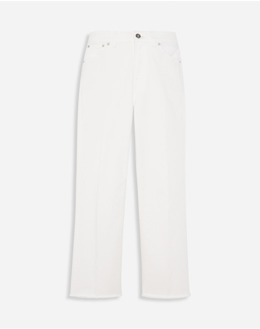 FLARED DENIM PANTS