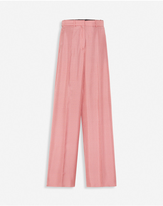 PRINTED FLOWING PANTS