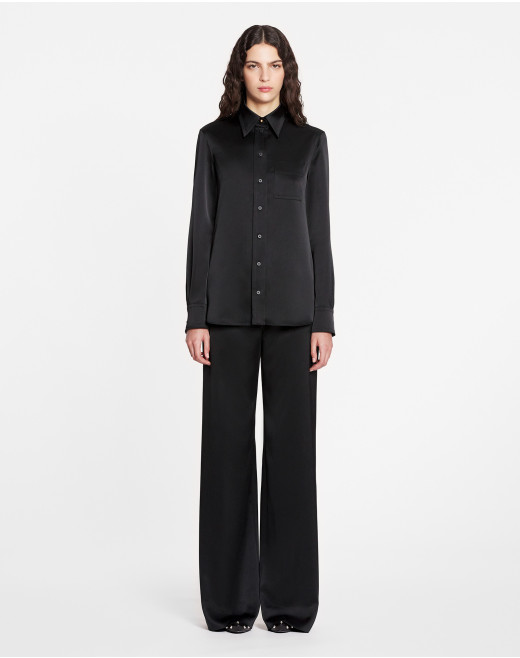 WIDE-LEG TAILORED PANTS