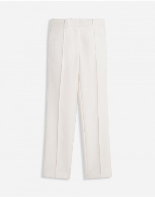  TAPERED TAILORED PANTS in WOOL & SILK 