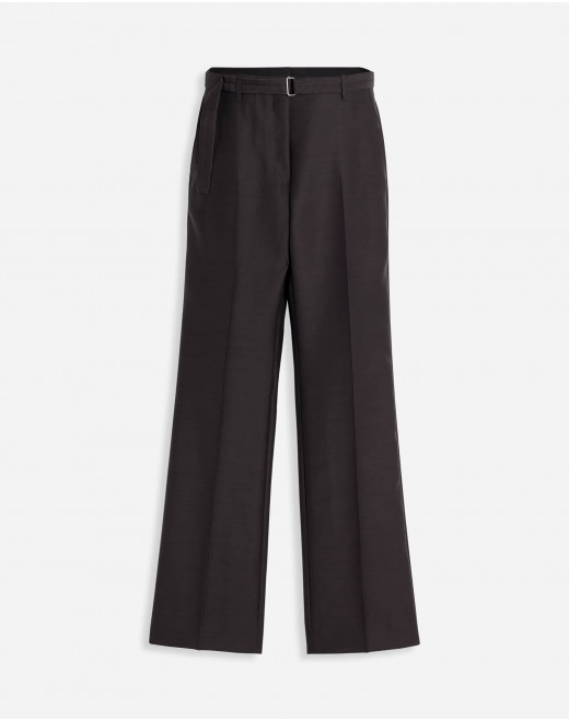 STRAIGHT-LEG PANTS WITH BELT