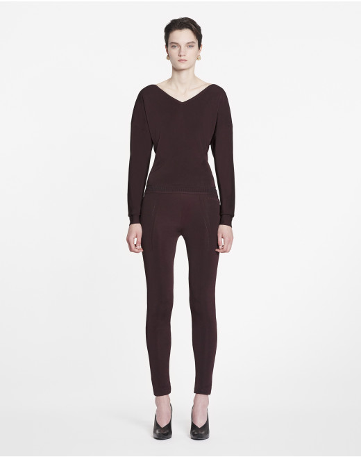 KNIT STIRRUP LEGGINGS