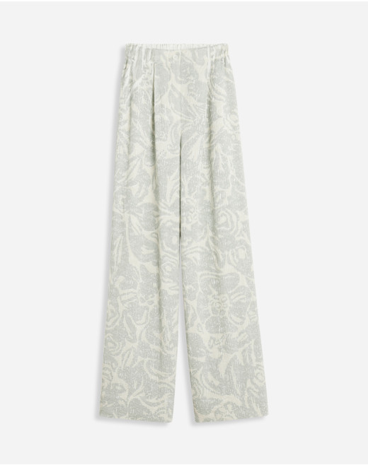 PRINTED WIDE LEG PANT 