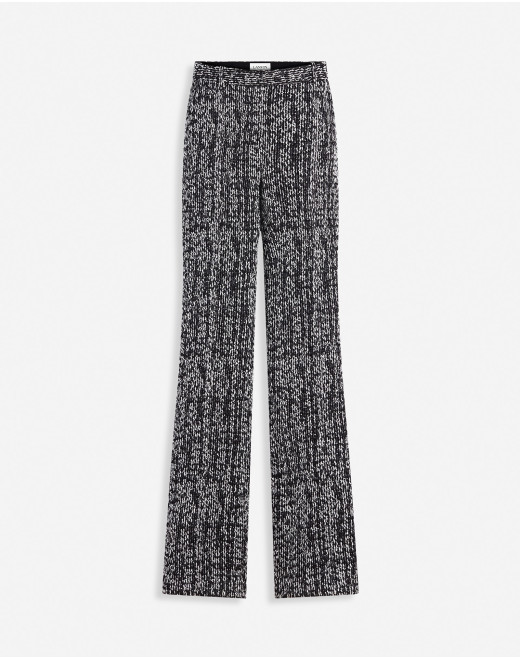 FITTED FLARED PANTS