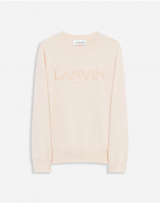 LANVIN PARIS EMBROIDERED SWEATSHIRT