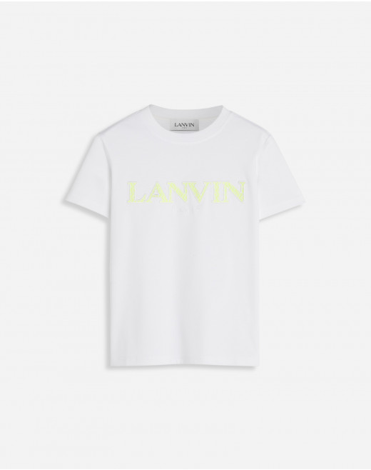 CLASSIC FIT LANVIN CURB TEE IN MERCERIZED COTTON 