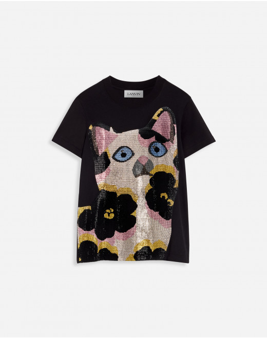 T-SHIRT CAT X JUDITH LEIBER