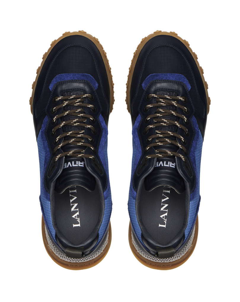 lanvin mesh trainers