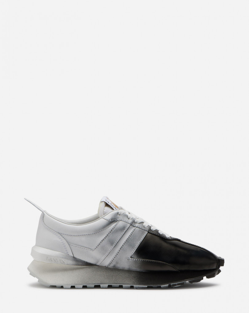 lanvin runners black