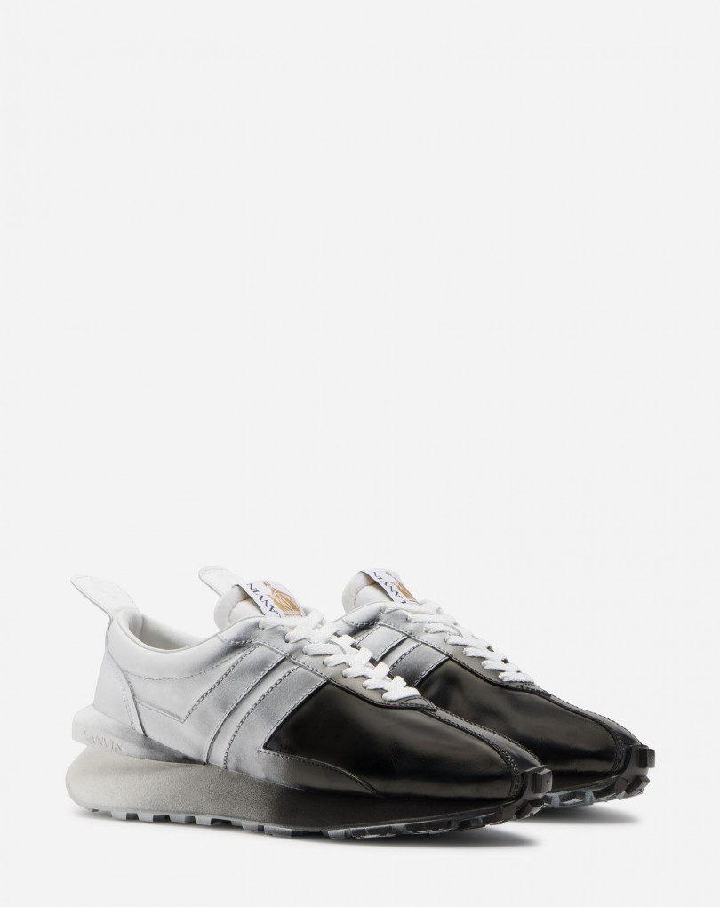 lanvin runners grey