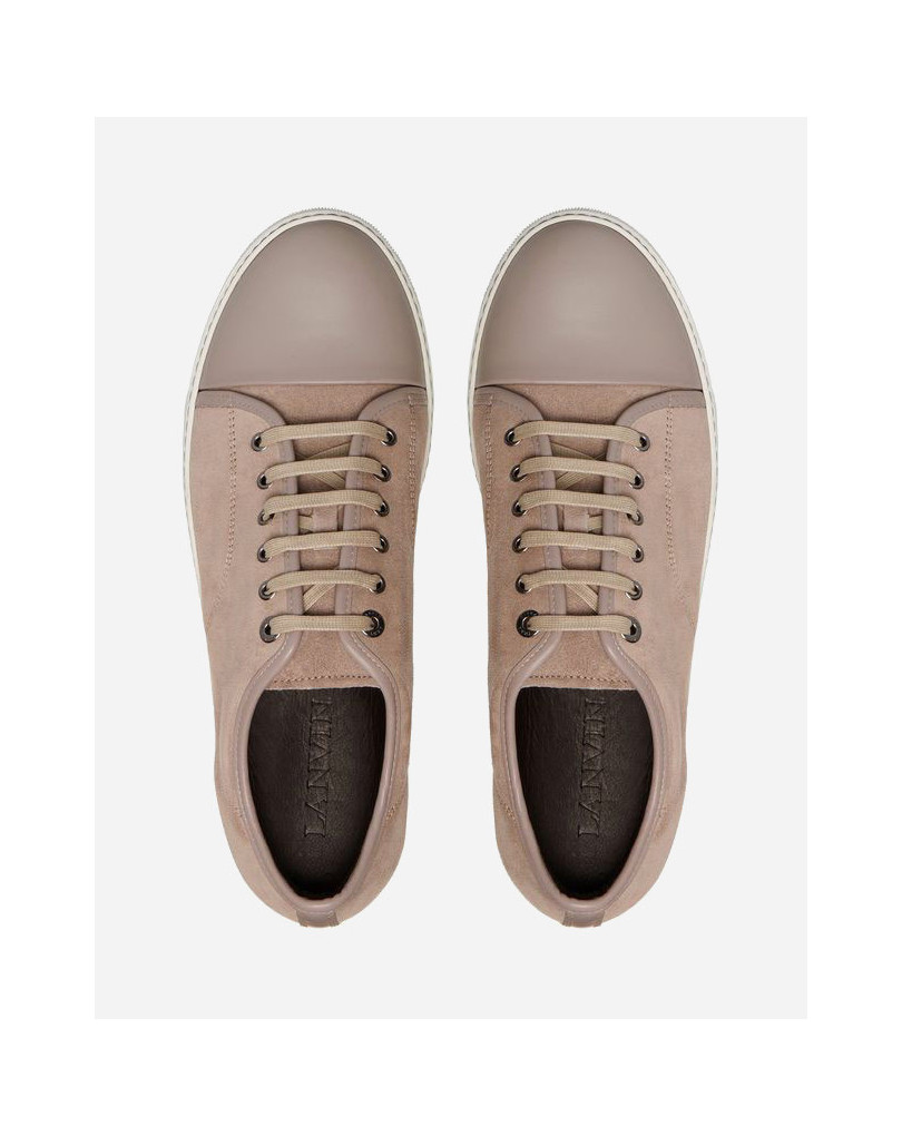 lanvin suede sneakers