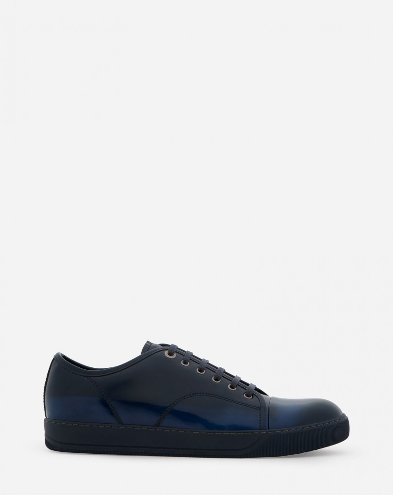 navy lanvin trainers