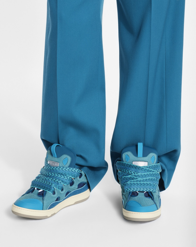 lanvin curb sneakers