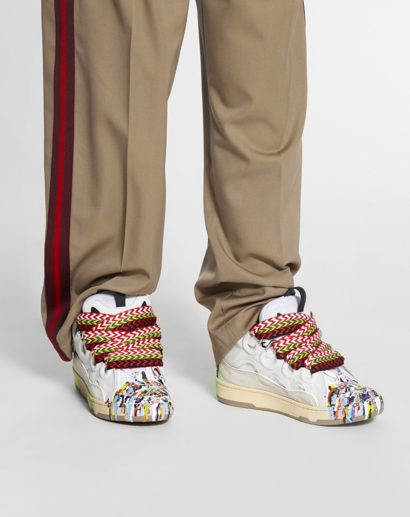 Lanvin curb sneakers Clearance