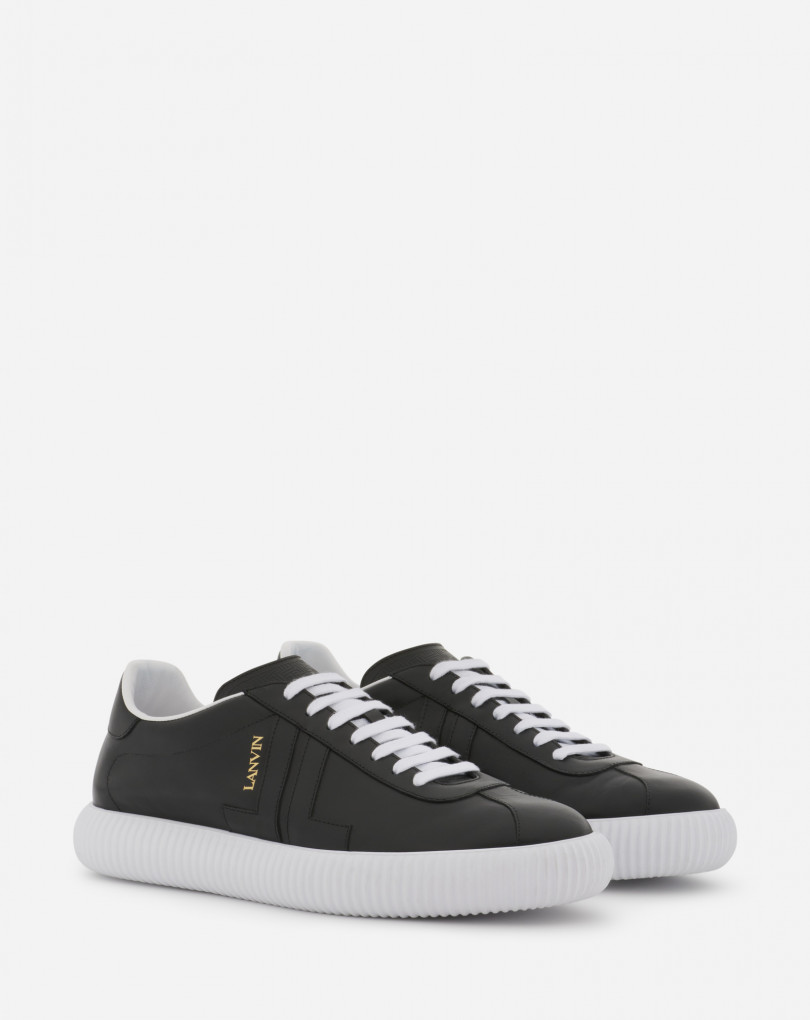 lanvin black trainers