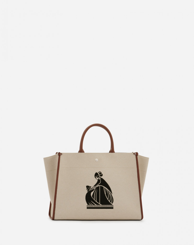 lanvin shopper tote