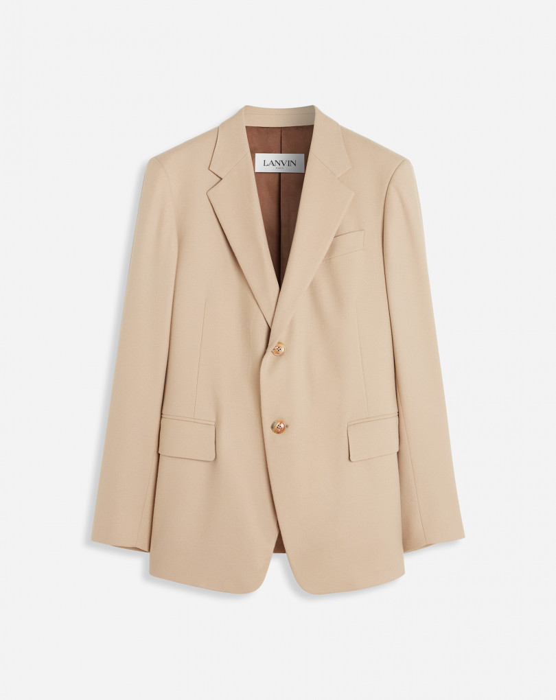 Single-Breasted Boxy Jacket | Lanvin