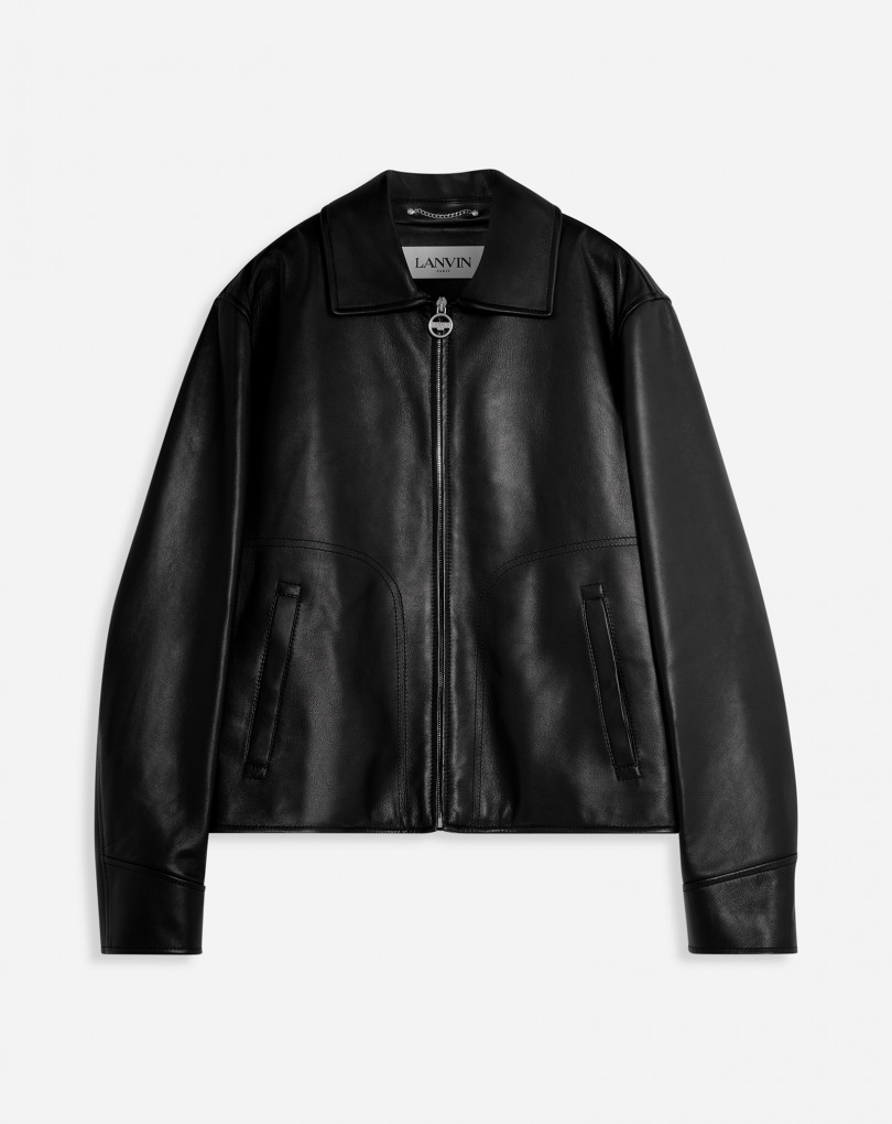 LANVIN(ランバン) Leather Biker Jacket ライダース