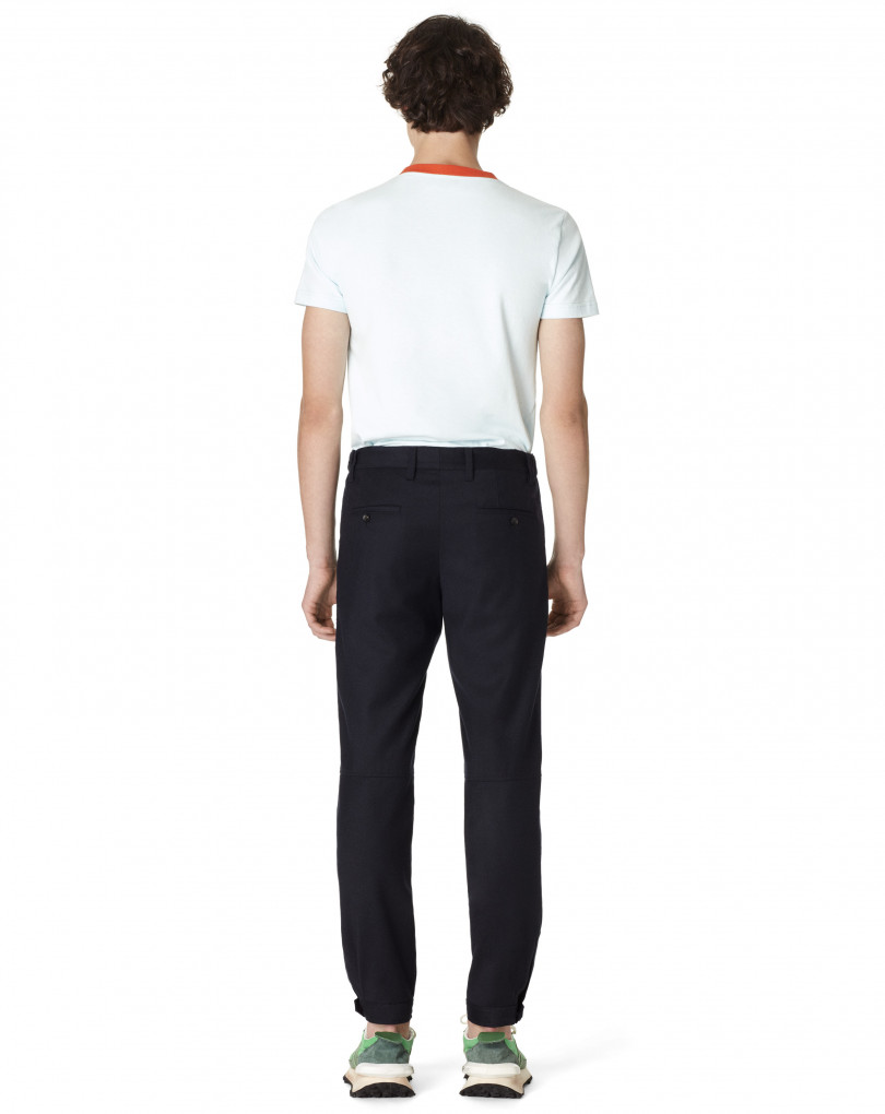 Lanvin White Slim Fit Men's Casual Pants Size 28 30 32 34 36
