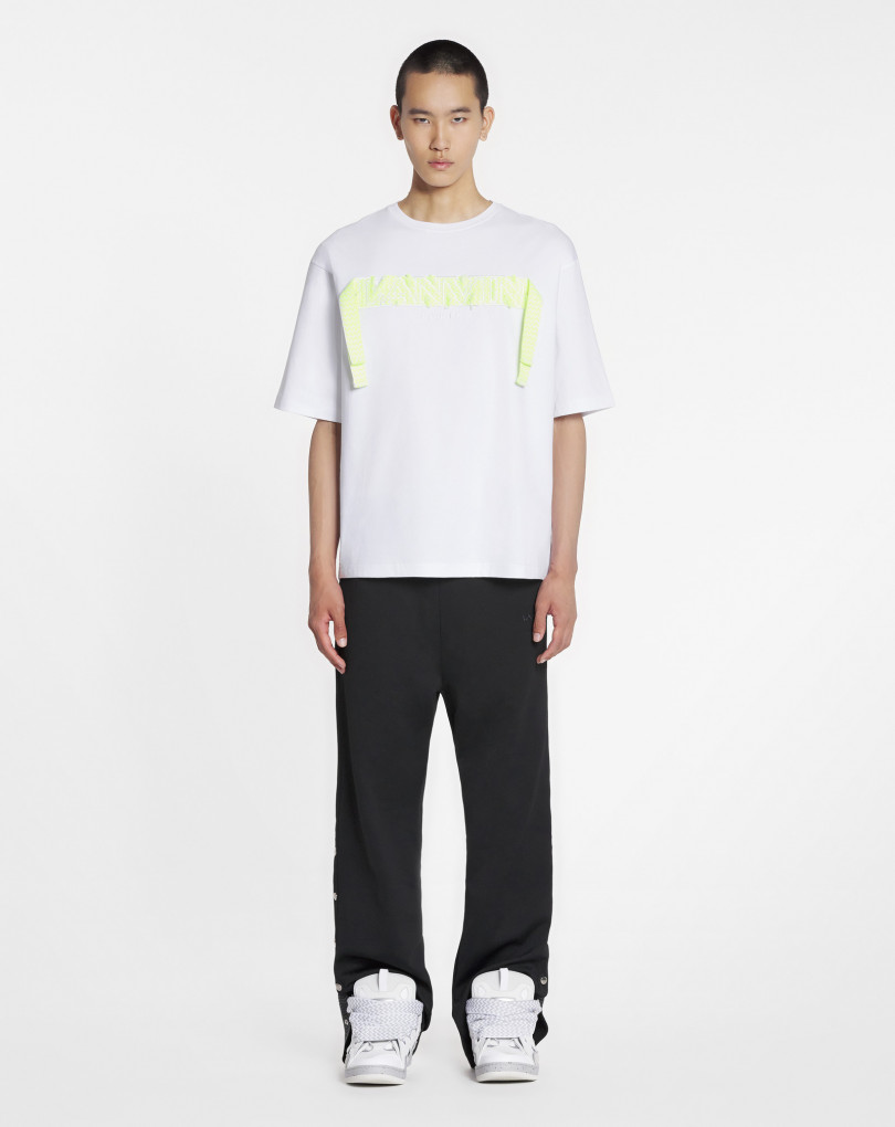 LANVIN CURB LACE T-SHIRT