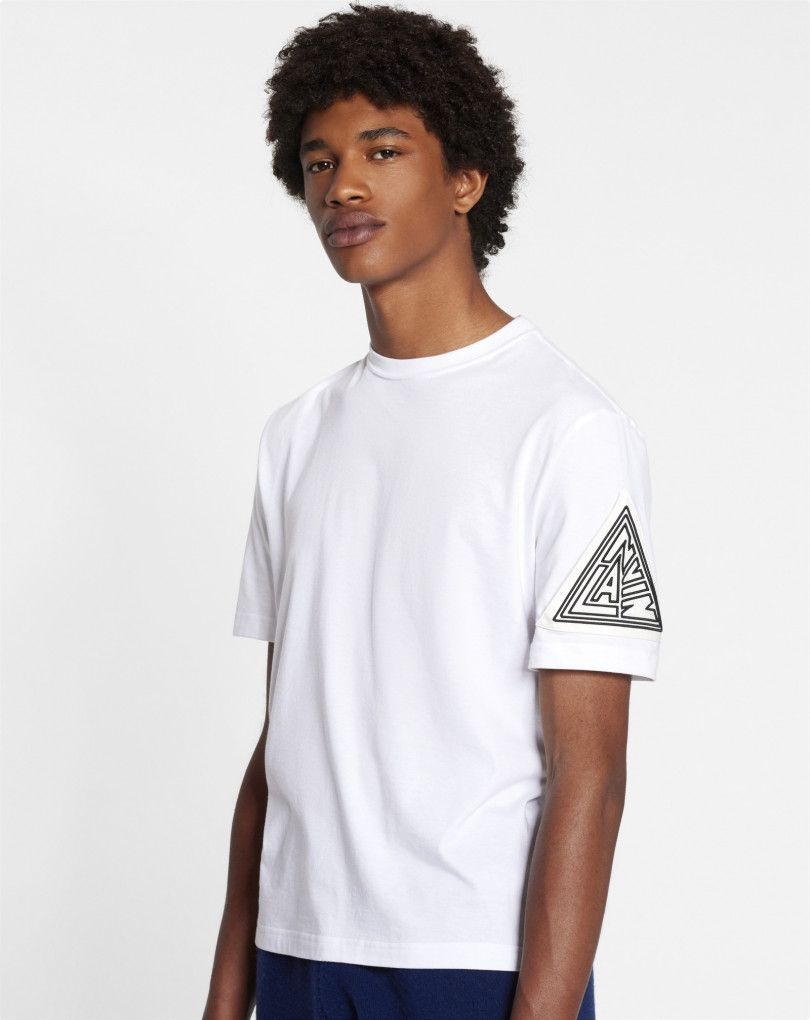 lanvin hidden logo t shirt