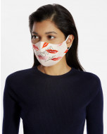 PACK OF 2 MASKS WITH "LANVIN EST SUR TOUTES LES LEVRES"(“LANVIN IS ON EVERYONE'S LIPS") PRINT