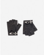 LANVIN x FUTURE QUILTED LEATHER MITTENS
