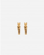 BOUCLES D'OREILLES CHAT EN LAITON