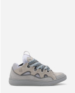 LEATHER CURB SNEAKERS