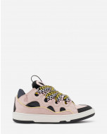 LEATHER CURB SNEAKER