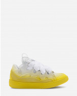 LEATHER CURB SNEAKERS